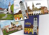 Kühlschrankmagneten, verschiedene Motive : Sibiu, Medias (Preis/Stück)