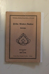 Frida Binder-Radler Gedichte