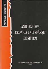 Analele Sighet 10. Anii 1973-1989.