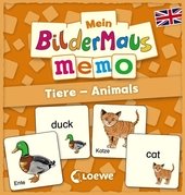 Mein Bildermaus-Memo - Englisch - Tiere - Animals