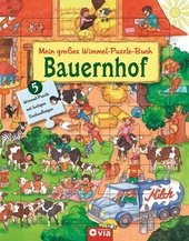 Mein großes Wimmel-Puzzle-Buch - Bauernhof