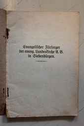 Evangelischer Fürsorger der evang. Landeskirche A, B. in Siebenbürgen