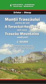 Trascau Mountains - south part (turistic map) / MUNTII TRASCAULUI - PARTEA DE SUD