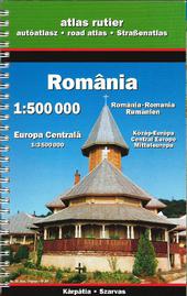Romania road atlas 1:500000