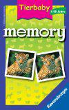 Ravensburger 23013 - Tierbaby Memory Mitbringspiel