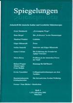 Spiegelungen : Zeitschrift für deutsche Kultur und Geschichte Südosteuropas (Fortsetzungstitel von Zeitschrift "Südostdeutsche Vierteljahresblätter")