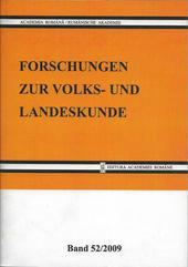 Forschungen zur Volks- und Landeskunde - Band 52/2009