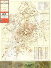Plan der königl. freien Stadt Hermannstadt (Nagyszeben) - um 1900 (M 1:4.000)