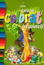 Carte de colorat cu povesti