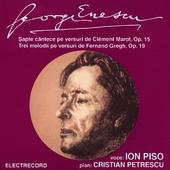 Sapte cantece pe versuri de Clement Marot Op.15 (CD)