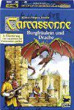 Schmidt Spiele 48145 - Carcassonne, Burgfräulein und Drache, 3. Erweiterung