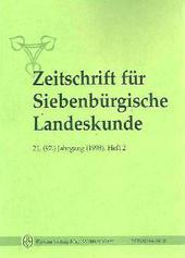 Zeitschrift für Siebenbürgische Landeskunde, 92/2.