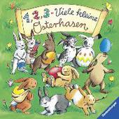 1, 2, 3, - Viele kleine Osterhasen