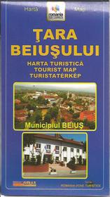 Stadt und Umgebungskarte Beius / Tara Beiusului + Municipul Beius : harta turistica