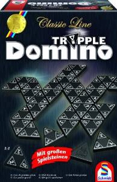 Schmidt 49287 - Classic Line - Tripple Domino, Strategiespiel