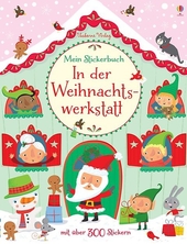 Mein Stickerbuch: Besuch in der Weihnachtswerkstatt