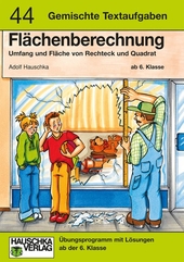 Flächenberechnung - Umfang und Fläche von Rechteck und Quadrat