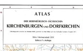 Karte Siebenbürgens mit siebenbürgisch-sächsischen Kirchenburgen und Dorfkirchen