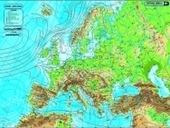 Pliant Harta fizica / politica a Europei 	
Pliant Harta fizica / politica a Europei