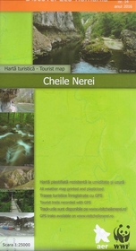 Harta turistica / Tourist map Cheile Nerei