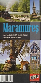 Torist Map of the Maramures County - Harta turistica a Maramuresului