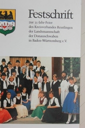 Festschrift zur 35-Jahr-Feier des Kreisverbandes Reutlingen der Landsmannschaft der Donauschwaben in Baden-Württemberg e.V. : 7. Juli 1984