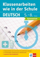 Klassenarbeiten wie in der Schule Deutsch