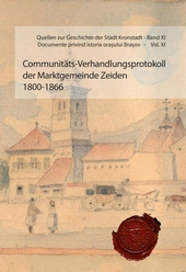 Communitäts-Verhandlungsprotokoll der Marktgemeinde Zeiden 1800-1866