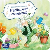 Frühling wird es nun bald. Mini-Bilderbuch.