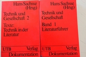 Technik und Gesellschaft 2: Texte: Technik in der Literatur. und Band 1 Literaturführer
