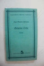 Geliebte Erde., Gedichte. Kleinbuchreihe Südost Nr. 90. Mit Zeichnungen von Grete Hartmann
