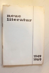 Neue Literatur 1949 1969