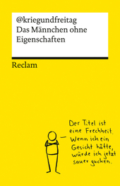 Das Männchen ohne Eigenschaften. Die besten Cartoons von @kriegundfreitag - Reclams Universal-Bibliothek