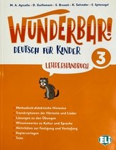 Wunderbar!: Lehrerhandbuch + 2 Audio-CD 3