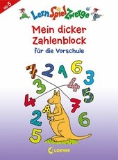 LernSpielZwerge - Mein dicker Zahlenblock für die Vorschule