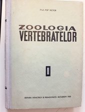 Zoologia Vertebratelor - prof. Pop Victor 1962 Vol. II