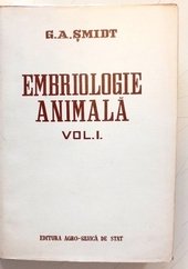 Embriologie Animala Vol. 1