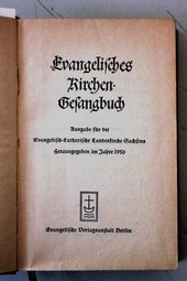 Evangelisches Kirchengesangbuch Ausgabe für die Evangelisch- Lutherische Landeskirche Sachsens