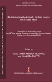 Biblical Apocrypha in South-Eastern Europe and Related Areas