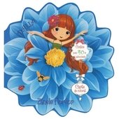 Zanele Florilor: Dalia. Carte De Colorat Cu Autocolante