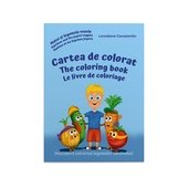 Matei si legumele vesele – Cartea de colorat