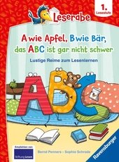 Leserabe - Sonderausgaben - A wie Apfel, B wie Bär, das ABC ist gar nicht schwer - Lustige Reime zum Lesenlernen