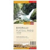 Muntii Bihorului. Platoul Padis. Harta De Drumetie. Muntii Nostri