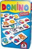 Schmidt Spiele 51240 Domino: Domino Junior in Metalldose