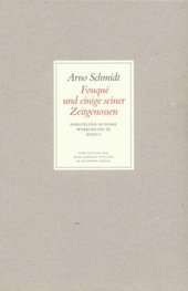 Werke, Bargfelder Ausgabe, Werkgr.3Fouque und einige seiner Zeitgenossen