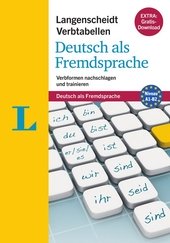 Langenscheidt Verbtabellen Deutsch als Fremdsprache - Buch mit Software-Download