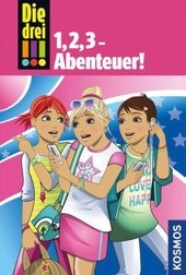 Die drei !!! - 1,2,3 Abenteuer, m. Audio-CD