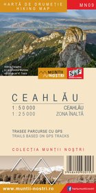 HARTA Muntii CEAHLAU  - Wanderkarte Ceahlau-Gebirge