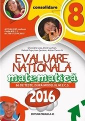 Matematica. Evaluare nationala 2016 clasa a VIII-a