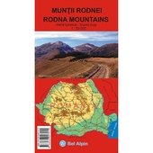 Harta Muntii Rodnei - Wanderkarte Rodnei-Gebirge - Hiking Map Rodnei Mountains M 1:50.000